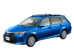 Eva коврики для Toyota Corolla Fielder правый руль NKE 165 (2018 - 2023) Рестайлинг